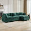 Canapé Cloud 3 places avec coussin double couche et chenille respirante-129593089-129593091