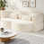 Beige + blanc