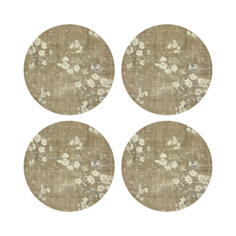 Sous-verres Blossom Fantasia, Doré