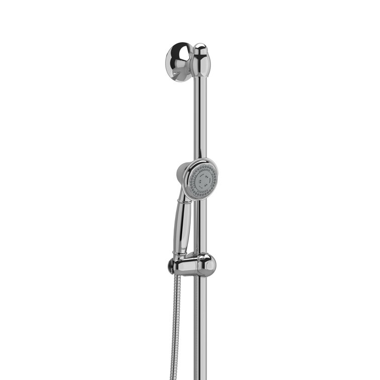 2.0 GPM Handshower Set with 34 Inch Slide Bar and 3-Function Handshower