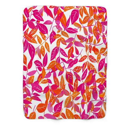 Lively Leaf Designs - 1 Piece Premium Sherpa Blanket