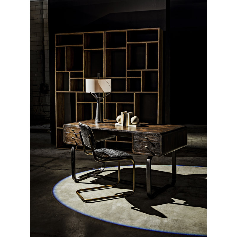 Voltes Solid Wood Writing Desk