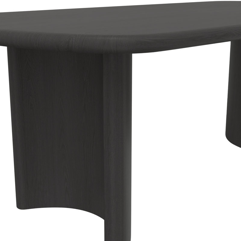 Table de salle à manger Circa, Noir, noir, noir, noir