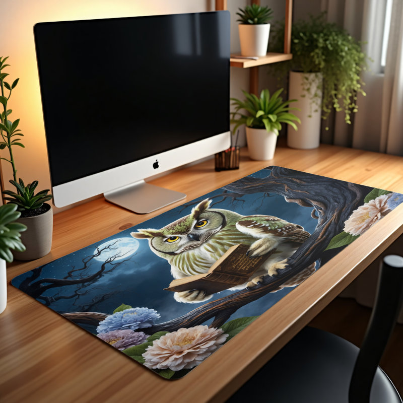 Polyester Desk Pad, 31.5x15.5