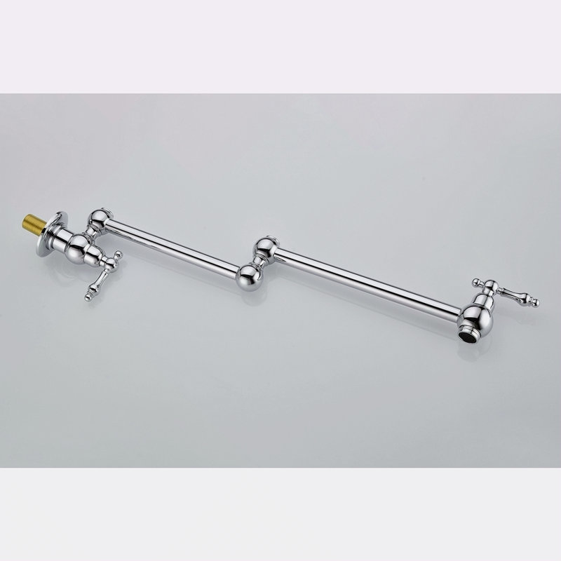 Robinet remplisseur mural, Chrome