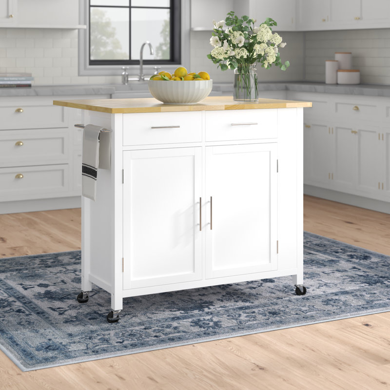 Wood Kitchen Island