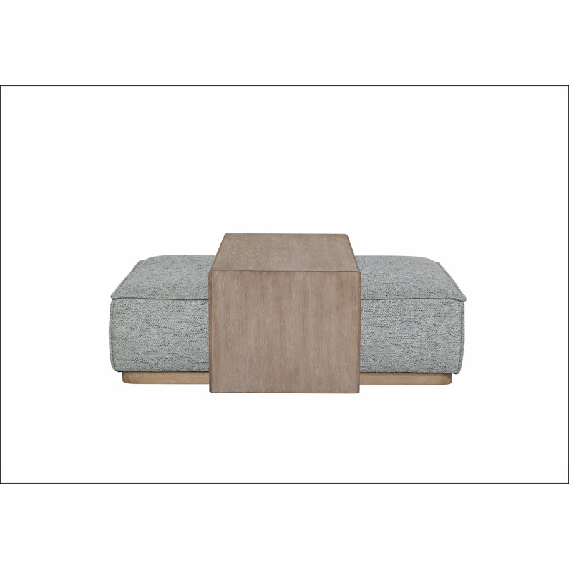 Repose-pieds et table-plateau, Gris
