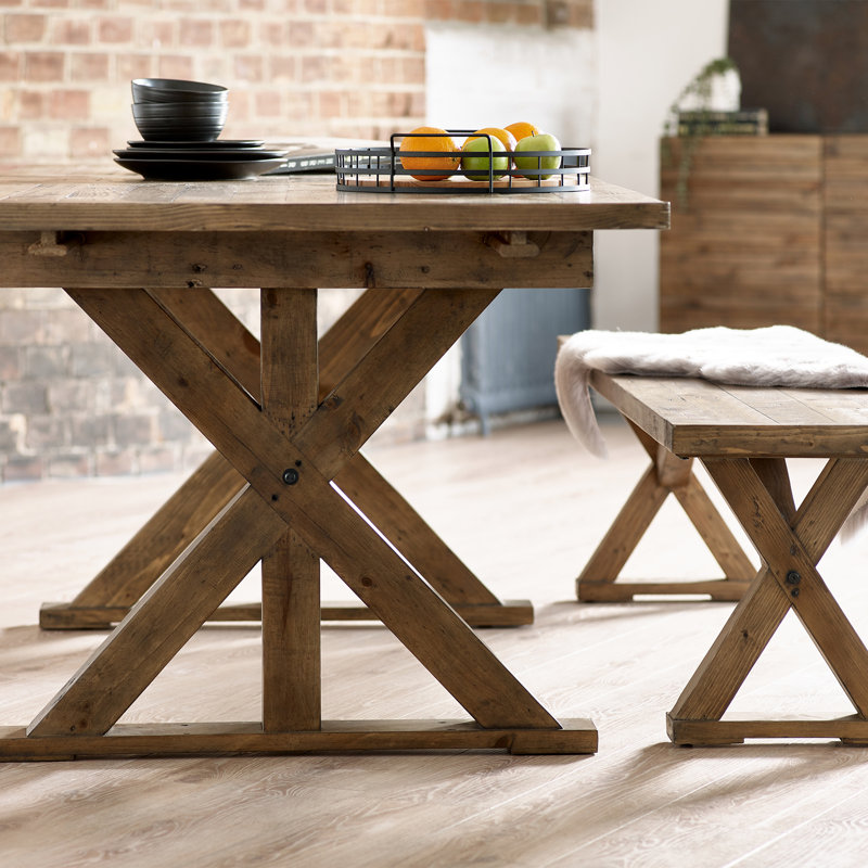 Hesse Solid Wood Bench