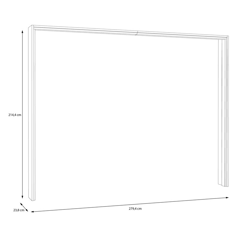 Taire Manufactured Wood Closet System Hardware