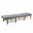Ariana Wood Chaise Lounge with Plush Cushion-1233325409-1233325415