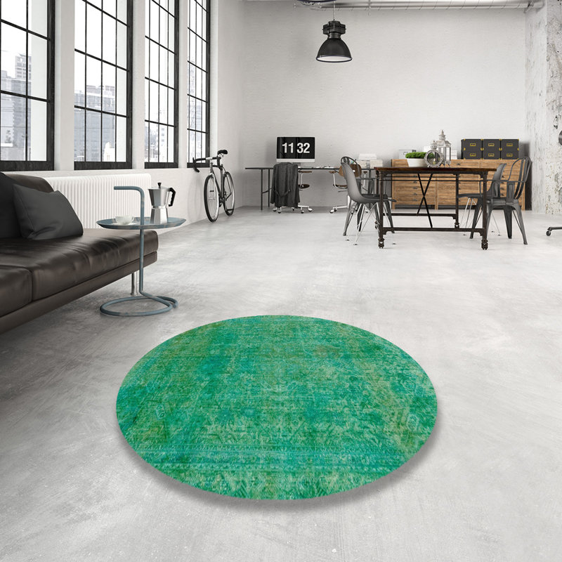 Abstract Indoor Rug, Round 3'