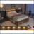 Versatile Metal Bed Frame With Storage And Advanced Features For Optimal Bedroom Setup-534404562-507494696