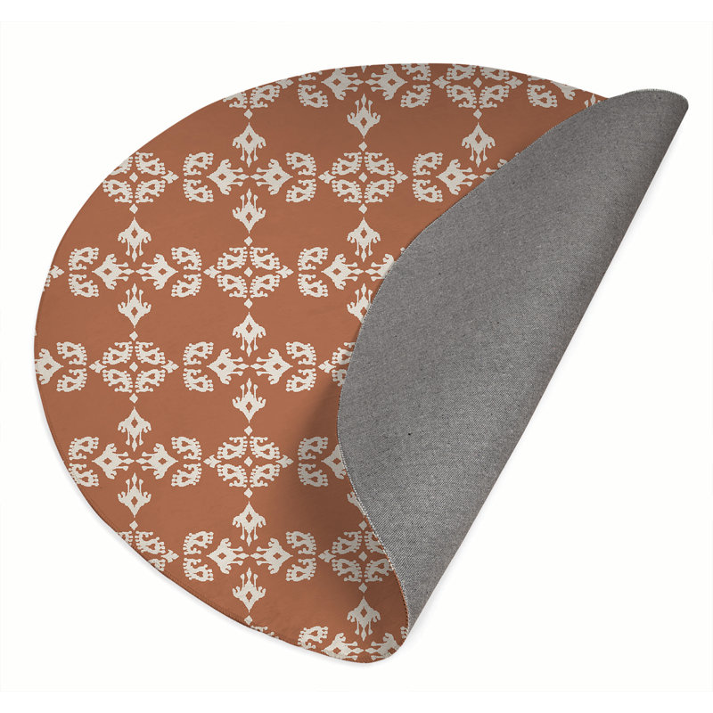 Tapis d'extérieur Cassia, Rond 5 pi