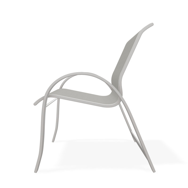 Aruba II Outdoor Lounge Chair, Harbor, Warm Gray