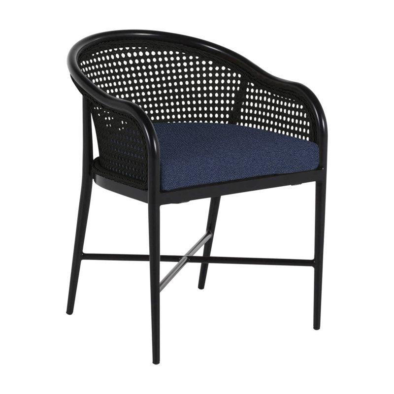 Havana Arm Chair, No Welt, Black, Perigold Key Figure Mineral