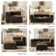 Canapé d'angle modulaire en chenille, canapé 2 pièces pour petits espaces et appartements-1207380964