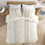 Ensemble de housse de couette en coton avec chenille King / Cal King-117517800-117517796