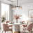 Loram 6-Light Dimmable Drum Chandelier 