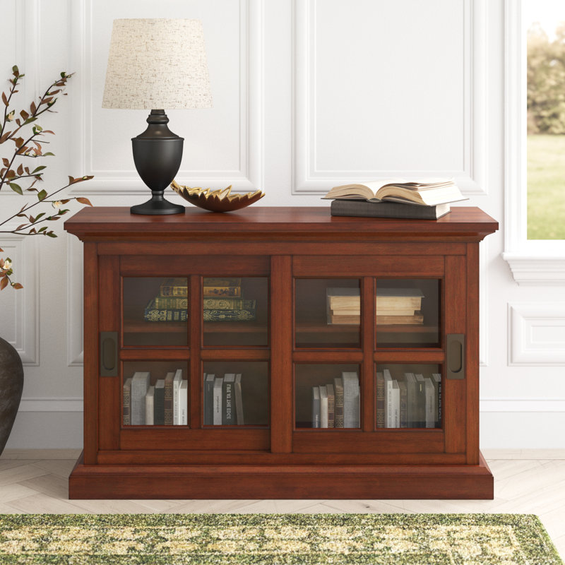Arsene 30'' H x 47'' W Storage Bookcase