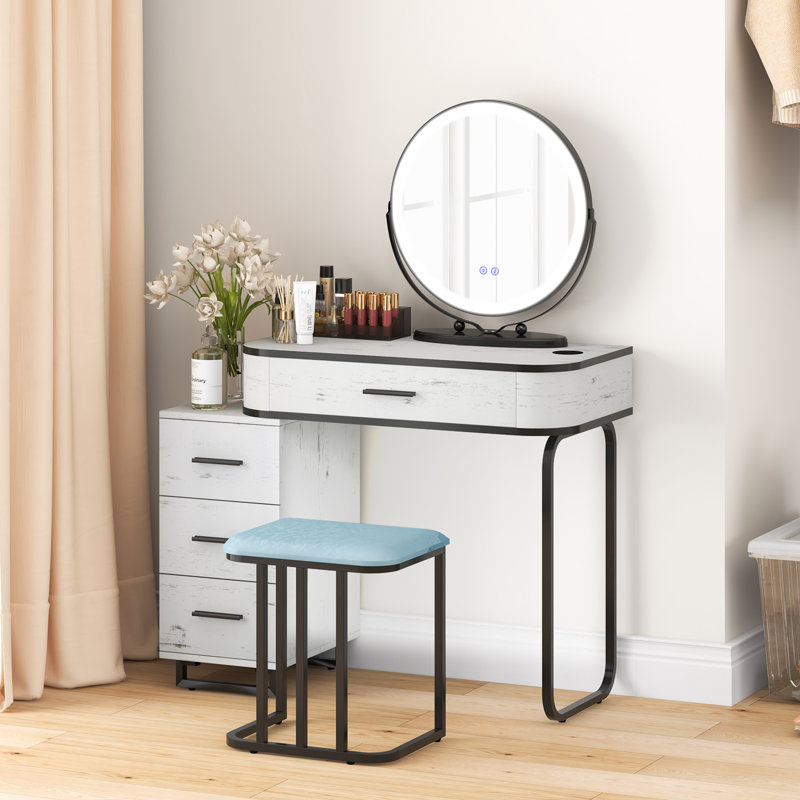 Briceton Dressing Table with Mirror