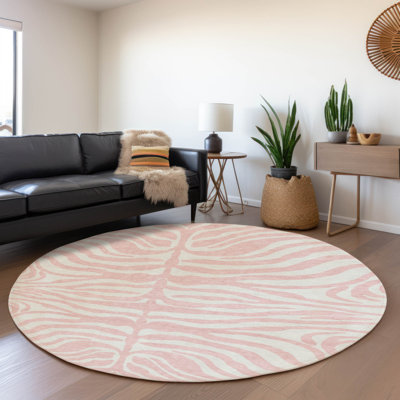 Tapis à imprimé animal de qualité supérieure lavable à la machine Kian AMF1042