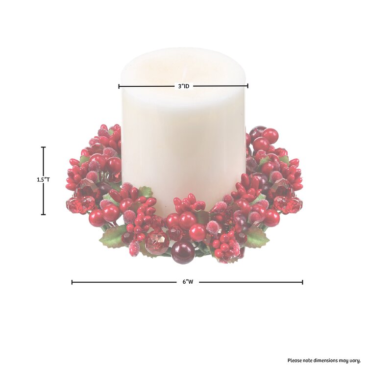 The Holiday Aisle® Faux Berry Foam 3.5'' Wreath & Reviews