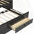 Twin Daybed with Trundle And Drawers-704914394