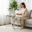Glass Top Side Table Set