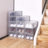 Set Of 12 Stackable Clear Plastic Transparent Shoe Storage Box In Home