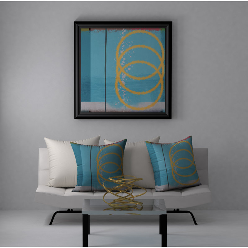 Housse de coussin décorative carrée et sans tache moderne, 20 po x 20 po