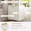 40cm W Manufactured Wood Bedside Table