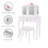 McConnellstown Kids Vanity Set with Mirror