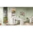 83.4"Tall Bookshelf With Writing Desk, Modern Bookcase With Study Desk, Workstation With Storage Shelf,Storage Bookcase With Open Shelves And LED Lighting For Living Room,Home Office