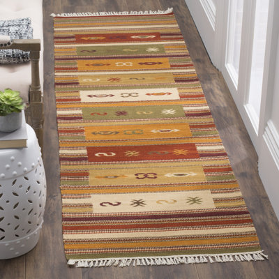 Bennett Hand Woven Wool Southwestern Rug