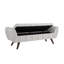 Banc de rangement rembourré Amsi-779423964