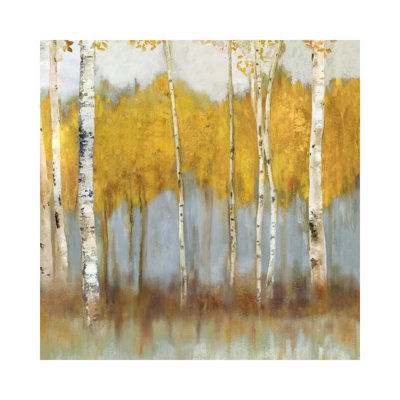 Golden Grove II by Allison Pearce - Wrapped Canvas Print