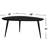 Triangular Solid Wood Coffee Table