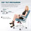 Chaise de bureau Linen-92740626