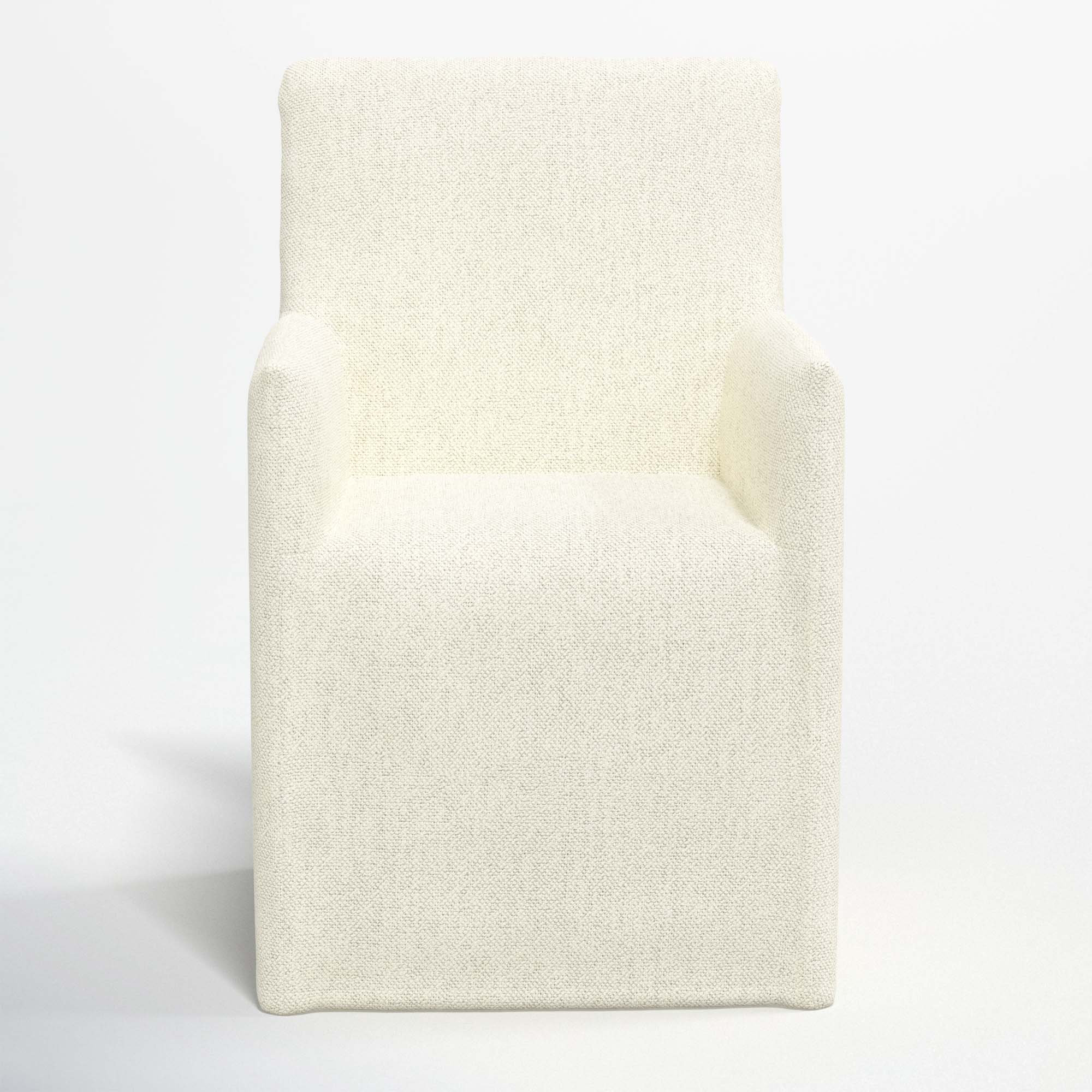 Ivanka Dining Chair, Milsap Canvas Sustain® Tweed