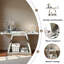 Table d'entrée 55,8 po Modern Luxury Full-Body Mirror
