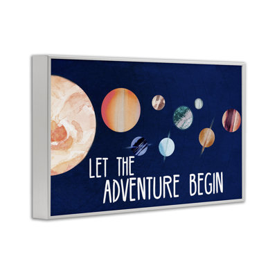 «Let Adventure Commencer», estampe numérique par Lanie Loreth