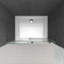  Frameless 1050 Shower Door Sliding Shower Enclosure 8mm Transparent Safety Glass Side Aluminium Bracket Mount-1328609548