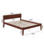 Lit plateforme en bois massif avec ensemble de lattes Lhantillony -241526992-241526993
