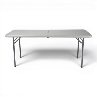 Demi-table pliante en plastique Frank