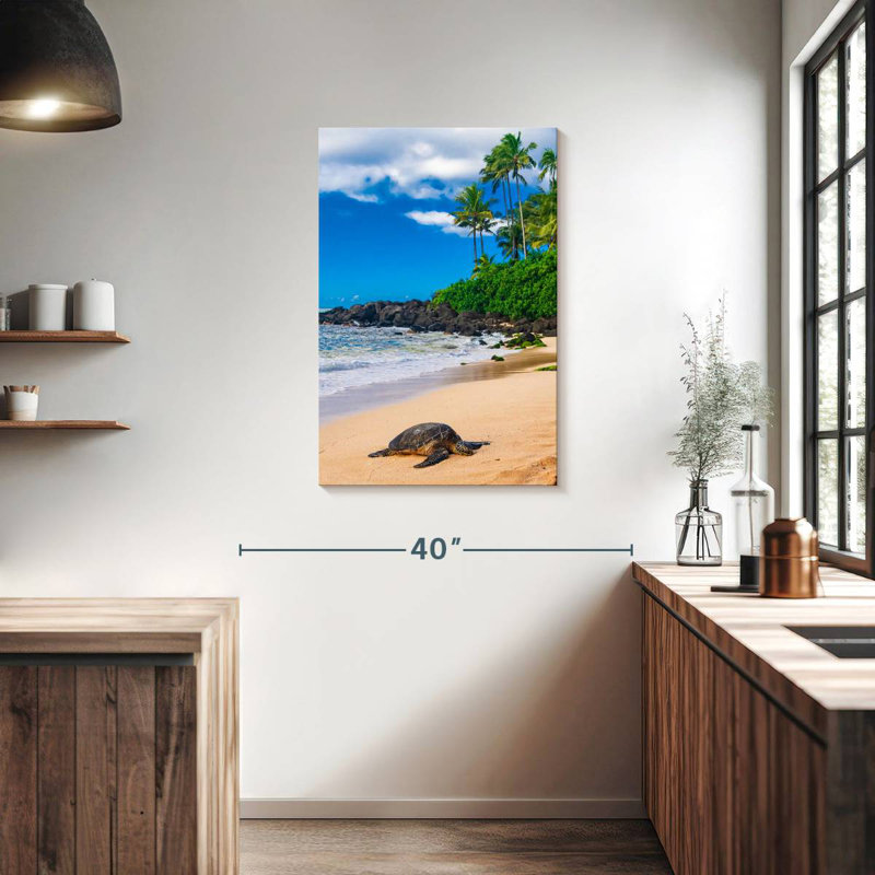 Brampt Honu Sea Turtle, 36" H x 24" W