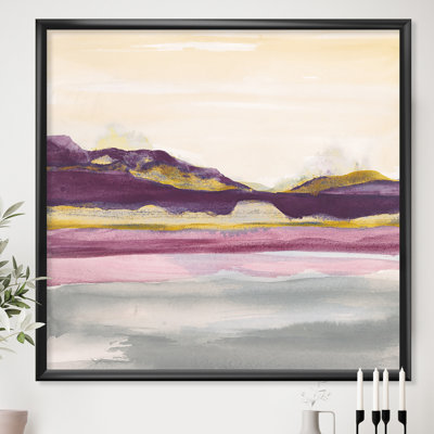 « painted landscape or landscape landscape ii », reproduction d’image sur toile