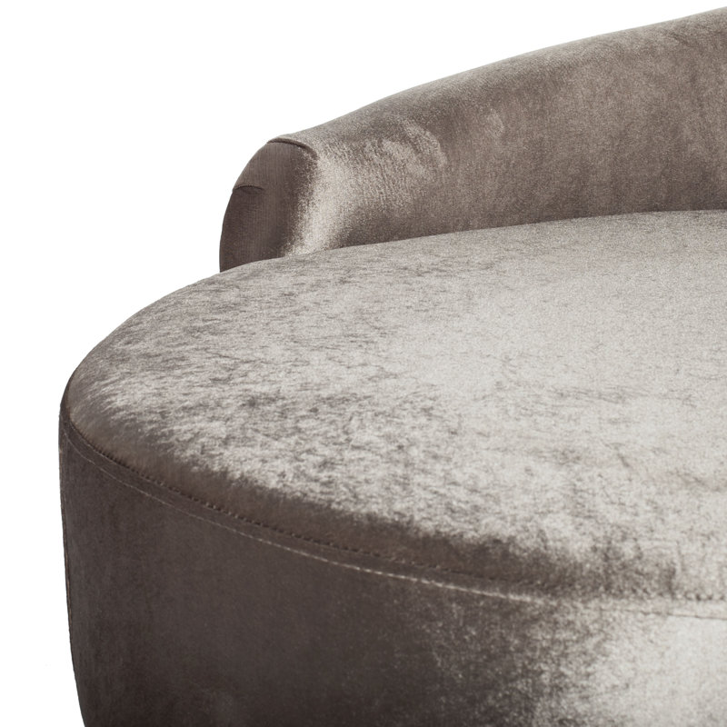 Frankie 86'' Velvet Sofa, Champagne Velvet