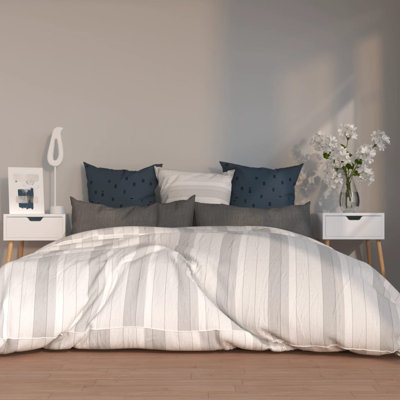 Bedside Cabinets 2 pcs 40x40x56 cm Engineered Wood