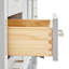 Ensemble de meuble-lavabo simple 61 po Moille avec comptoir en quartz blanc pur 1,5 po Moille-5594309-55190541