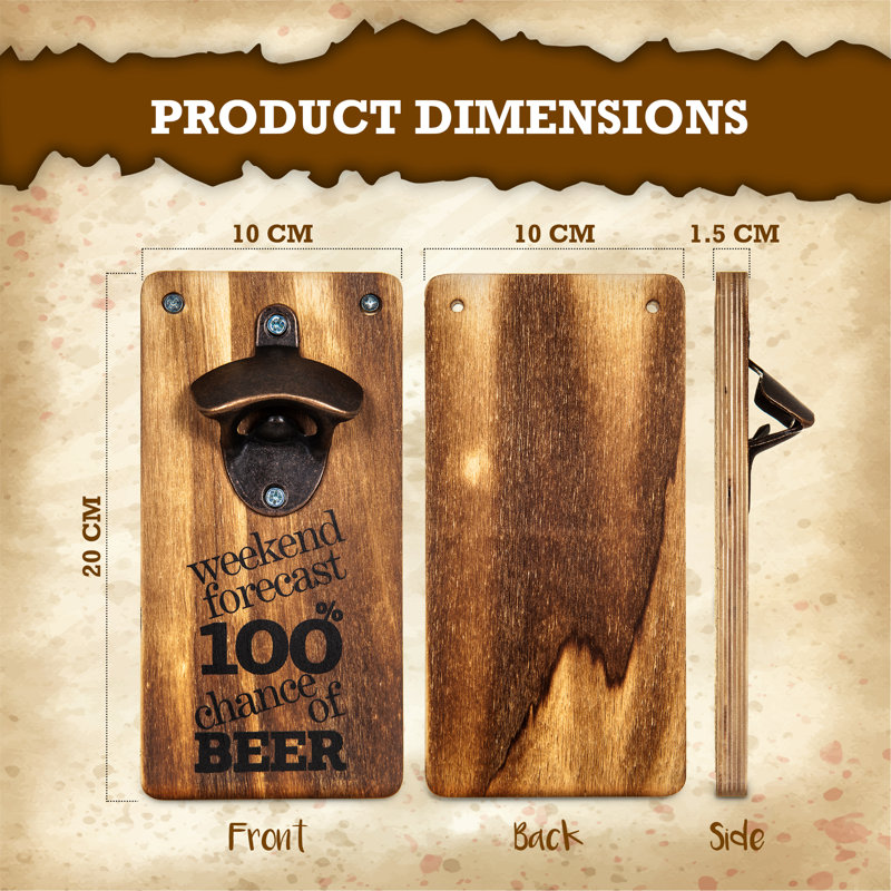 Gunnur Wood Bottle Opener